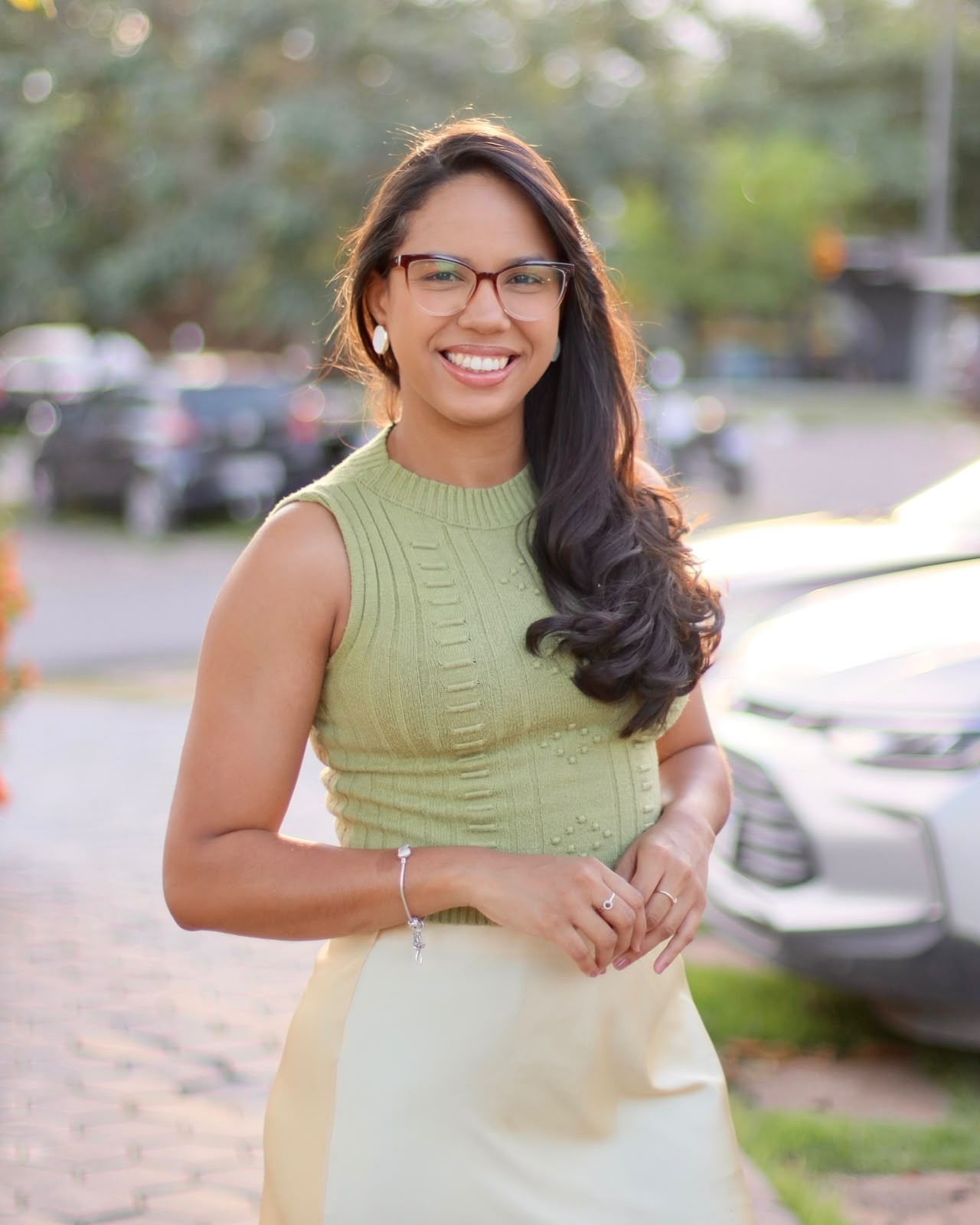 Lorena Lima no consultório de psicologia